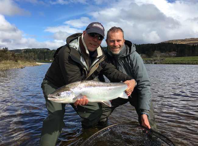 Spring Salmon Fishing River Tay