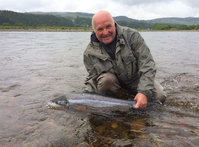 Salmon Fishing The River Tay