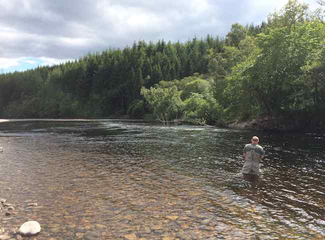 Fishing The River Tay