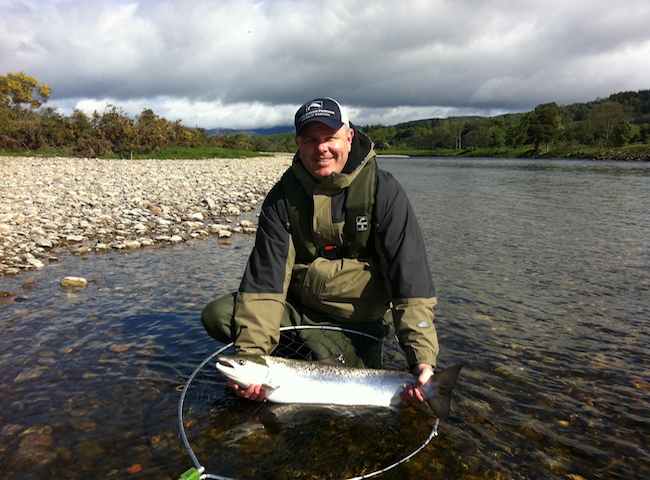 Fishing Success On The River Tay