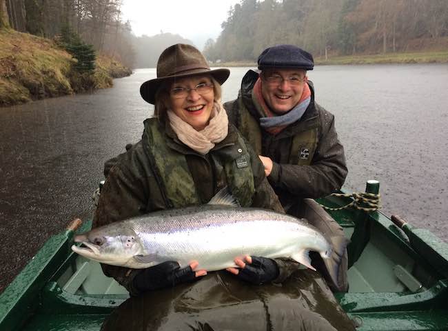 Lady Salmon Fishing Guests