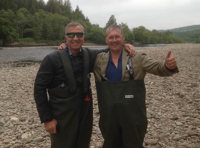 Famous River Tay Fishing Guests