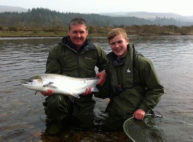 Catching Heavyweight Spring Salmon