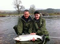 The Brilliance Of Spring River Tay Salmon Fishing 
