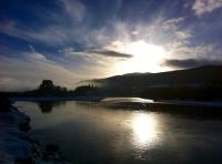 Winter On The River Tay 
