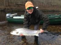 Fishing For Spring Salmon 

