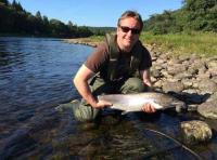 Autumn River Tay Salmon Fishing 
