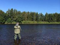Fishing For Autumn Salmon On The Tay 
