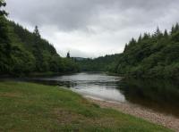 The River Tay Near Dunkeld 
