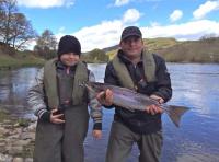 Catching Spring Salmon On The River Tay 
