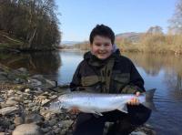 Fishing Spring Salmon In Scotland 
