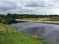 Catching A Salmon On Scotland's Rivers 

