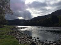 River Scenery In Scotland 
