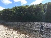 A Day On A Scottish Salmon River 
