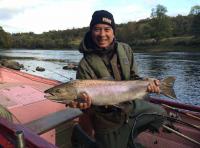 Autumn Salmon Fishing In Scotland 

