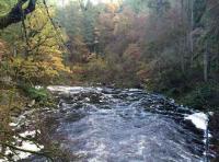 The River Braan Near Dunkeld 
