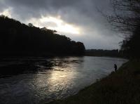 Light Conditions On The River Tay 
