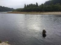 Fishing For Salmon In Scotland 
