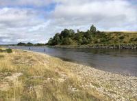 Fishing On The River Tay 
