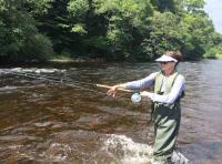 Salmon Fishing For Ladies 
