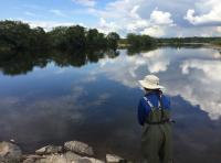 Salmon Fishing Instruction In scotland 
