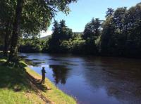 Spinning For Atlantic Salmon In Scotland 
