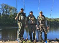 Fishing With Friends On The River Tay