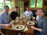 Salmon Fishing Event Lunch
