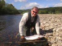 The Thrill Of Catching A Salmon