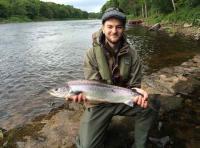 Catching A Tay Salmon