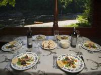 River Lunches Beside The Tay