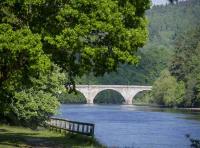 The Telford Bridge On The River Tay